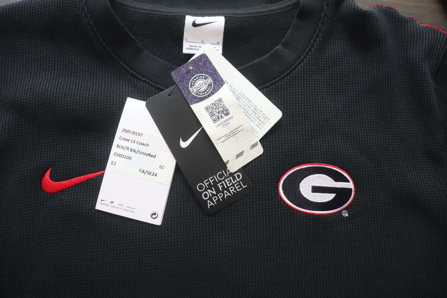 University of Georgia Long Sleeve Thermal by Nike