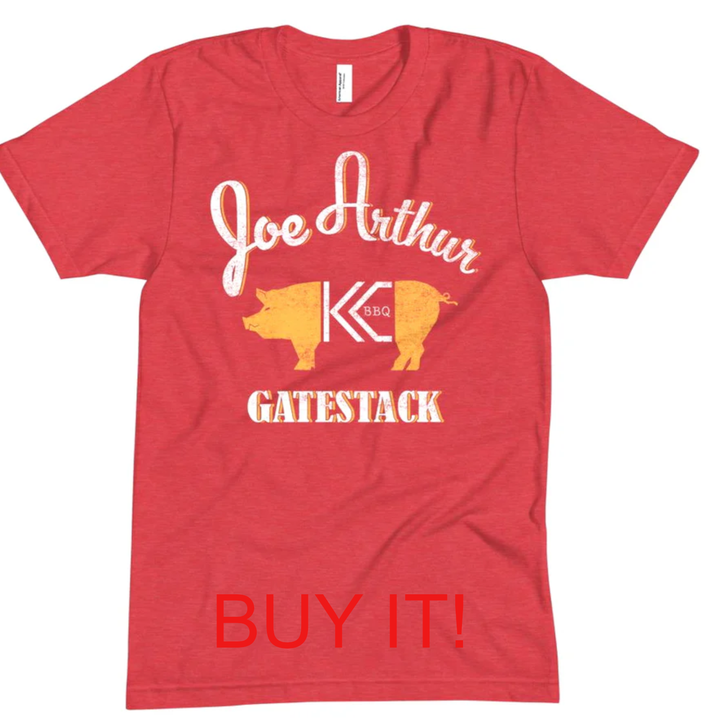 KC Joe Arthur Gate Stack Ted Lasso Tee