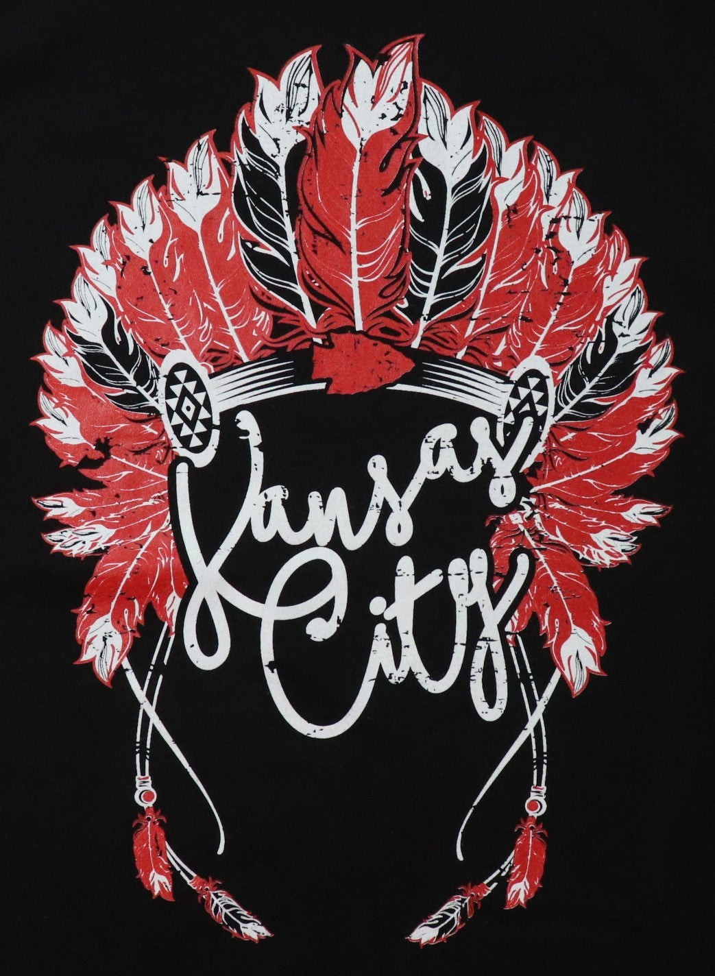Boho Headress T-shirt on Black