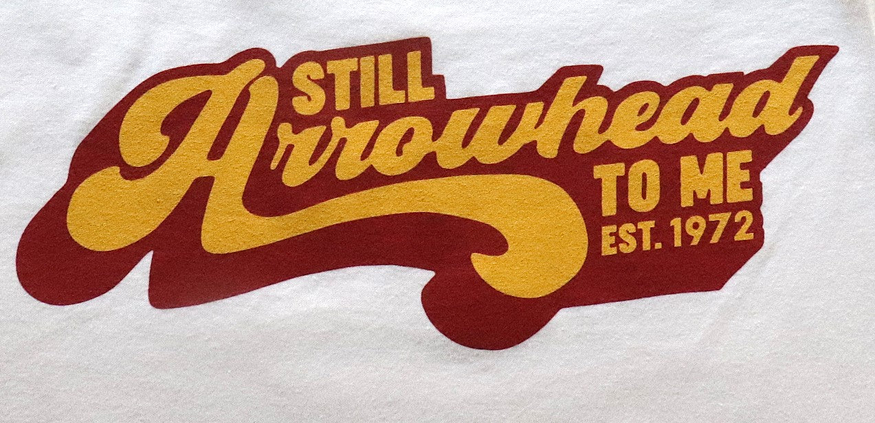 Still Arrowhead to Me! Raglan Red-Burg Arms