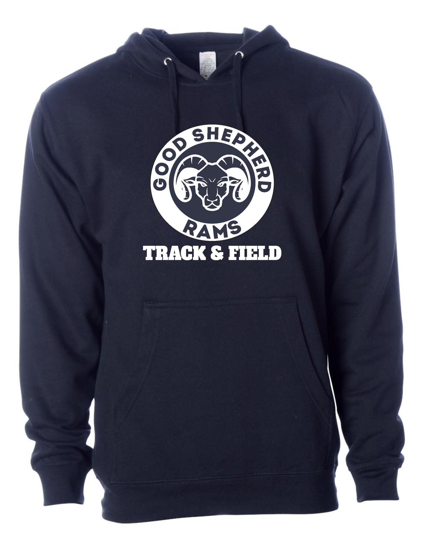 Good Shepherd Track and Field NAVY HOODIE