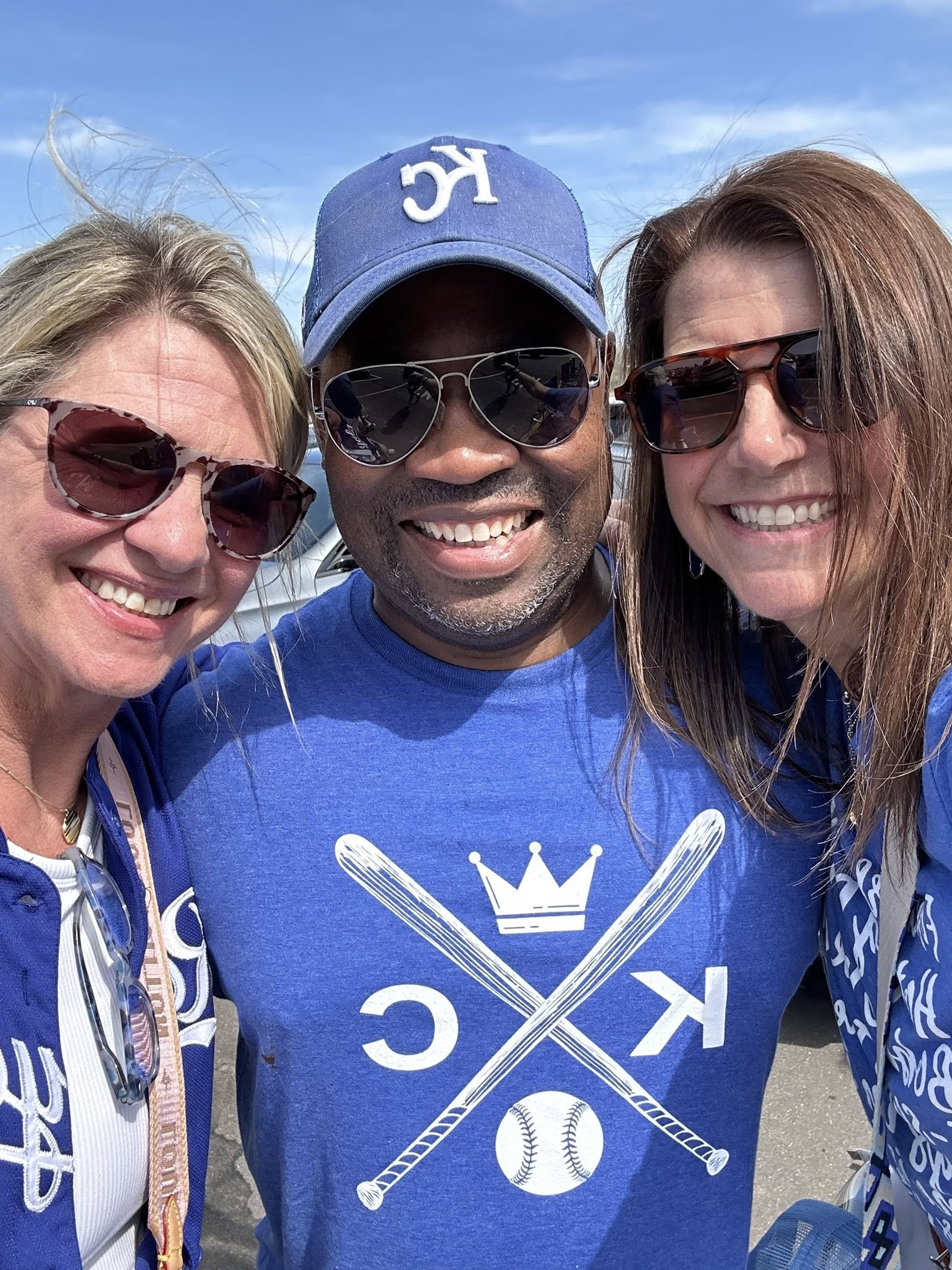 KC Baseball Crossed Bats Short Sleeve - KC Shirts