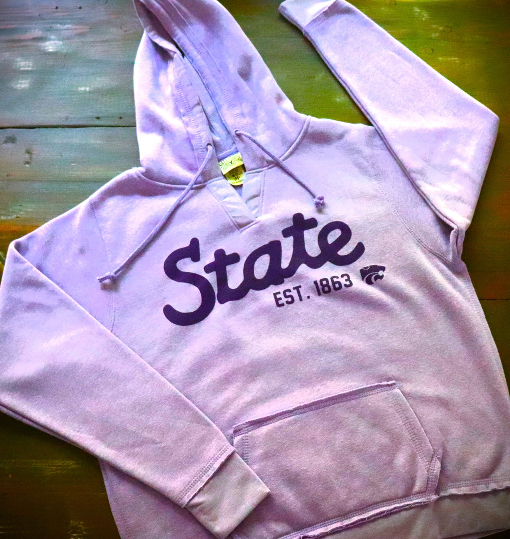K-State Lavender State Hoodie