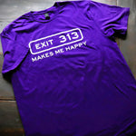 Exit 313 Solid Purple