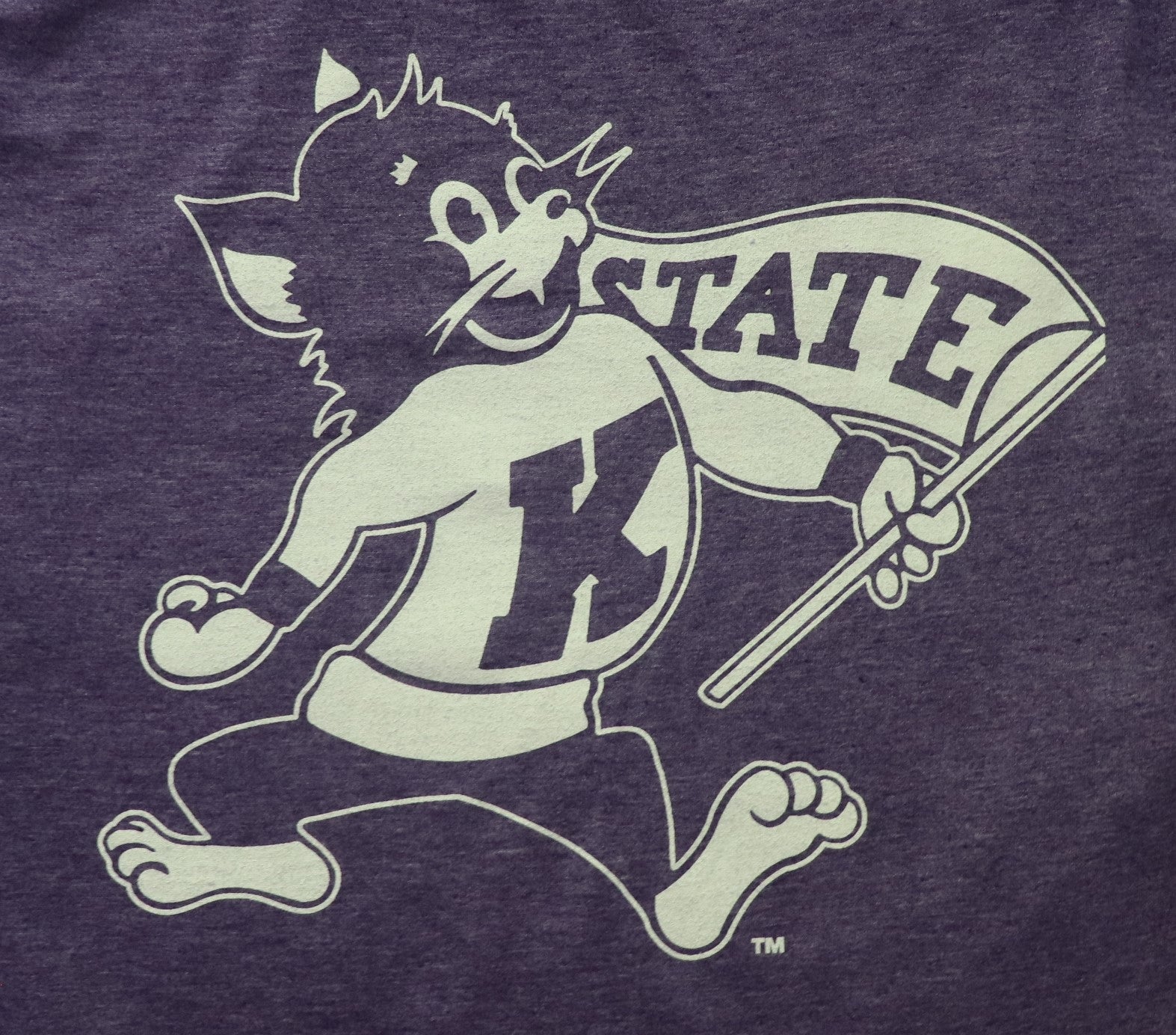 K-State Flag Willie Short Sleeve T-Shirt