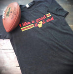 I Like A Good Tight End T-shirt Heather Gray