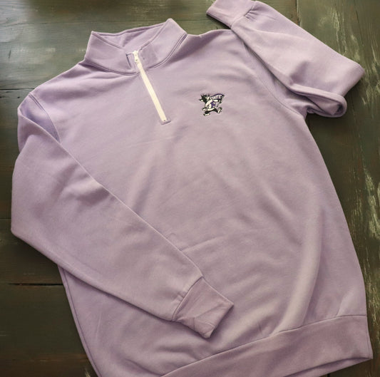 K-State Lavender Half Zip