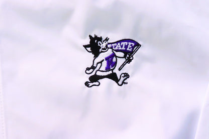 K-State White Half Zip Champion Rain Jacket