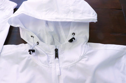 K-State White Half Zip Champion Rain Jacket