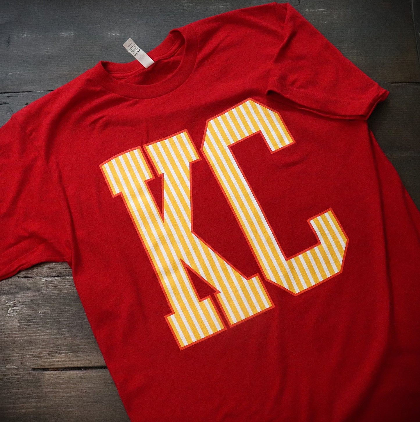 KC Vert Stripe SS - KC Shirts