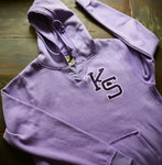 K-State KS Light Heather Purple Ladies Hoodie