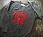 Charcoal Crew Neck Kansas City Football Sweatshirt