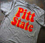 Pitt State Bubble Letters