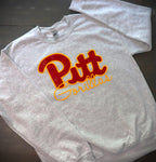 Pitt State Gorilla Script Grey Sweatshirt