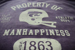 Heather Purple Athletic Dept Crew Neck Sweatshirt