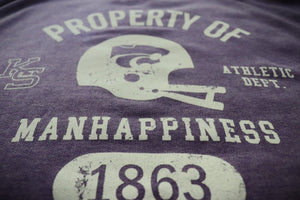 Heather Purple Athletic Dept Crew Neck Sweatshirt