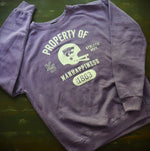 K-State Heather Purple Athletic Dept Crew Neck Sweatshirt