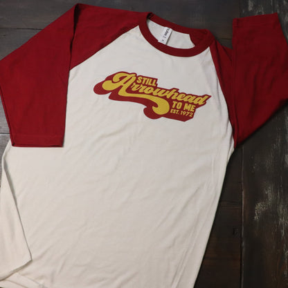 Still Arrowhead to Me! Raglan Red-Burg Arms