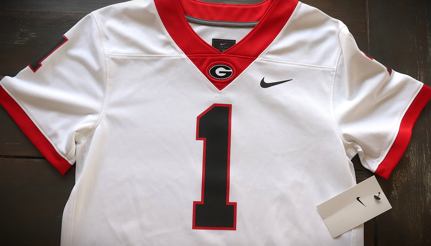YOUTH SMALL U of Georgia Nike Jersey Size