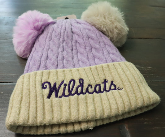 Pom Pom Wildcat Hat