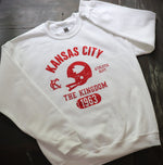 White Athletic Dept KC Crew Neck Sweatshirt