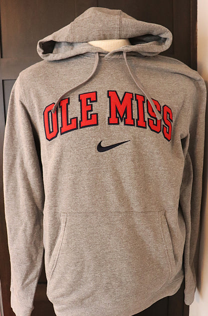 Ole Miss Gray Hoodie