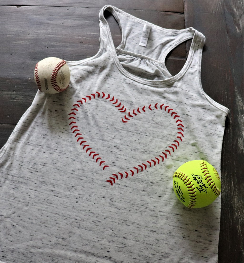 Tank Heart Baseball Laces