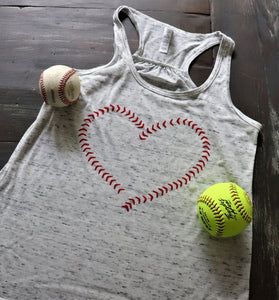 Tank Heart Baseball Laces