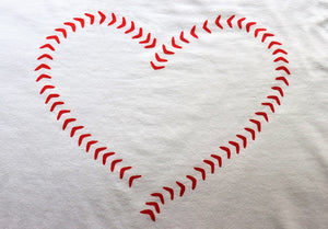 Baseball heart shirt discount