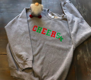 CHEERS Crew Neck Sweatshirt