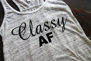 Classy AF Tank - KC Shirts