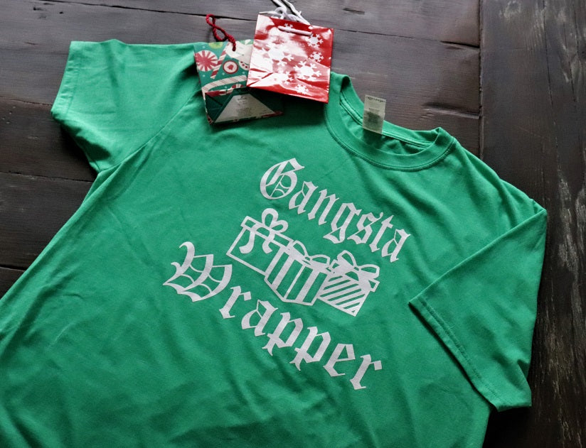 Gangster Wrapper! - Short Sleeve Tee - KC Shirts