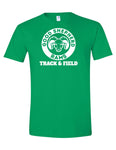 Good Shepherd Track and Field SHORT SLEEVE HEATHER IRISH GREEN