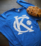KC with baseball Long Sleeve