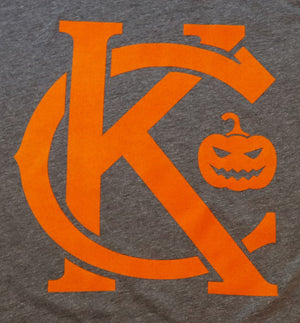KC Pumpkin Baseball Tee
