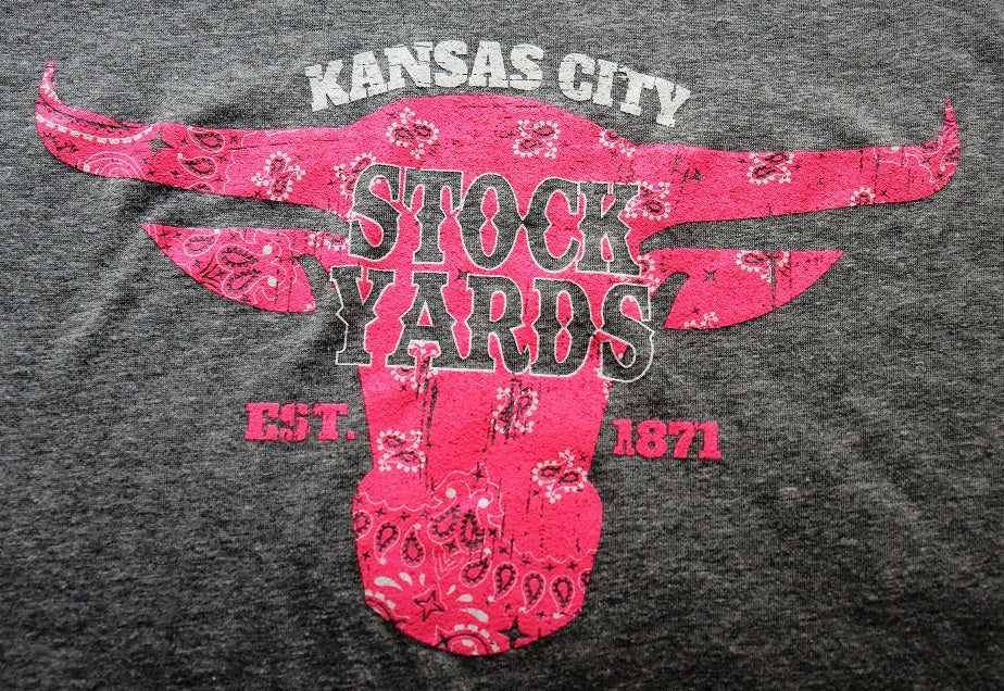 Stock Yards Pink - KC Shirts