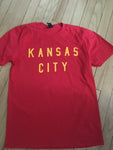 Block Kansas City Red and Yellow Crew Neck SS