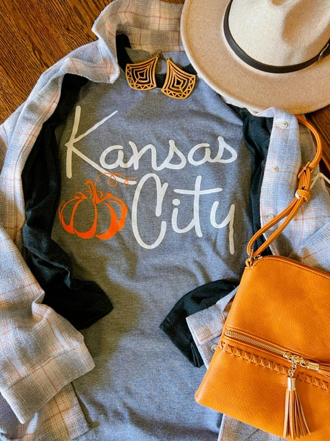 Kansas City Pumpkin Raglan