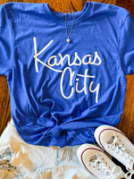 Script Kansas City on Blue
