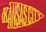 Kansas City Big Arrowhead Crew Neck Sweatshirt