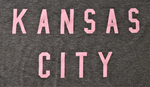 Kansas City in Pink T-shirt