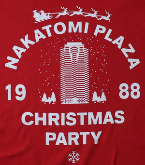 Nakatomi Plaza Christmas Party! Thin Hoodie