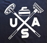 USA Curling T-shirt