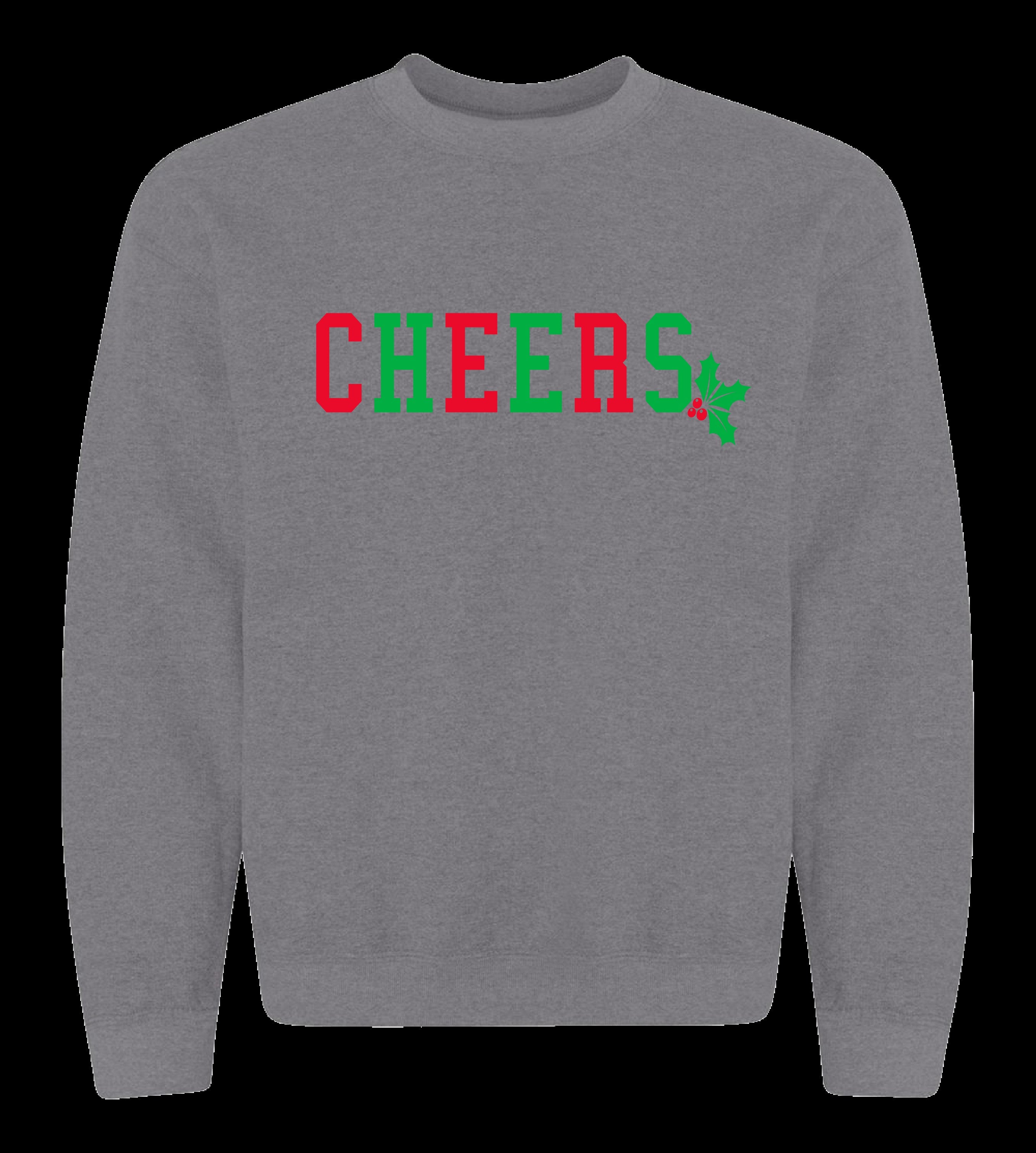 Cheers Crew Neck on Gray