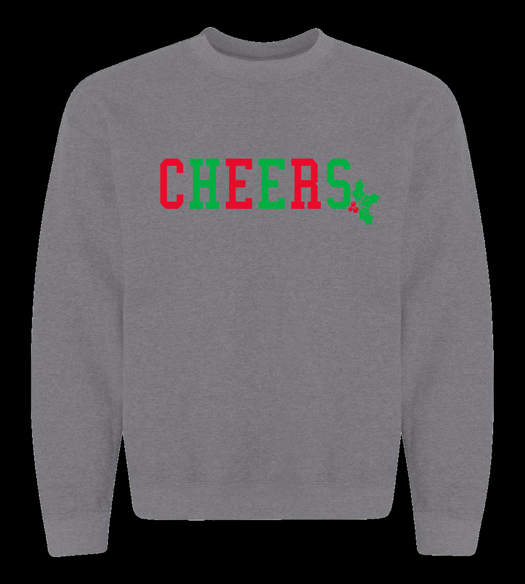 Cheers Crew Neck on Gray