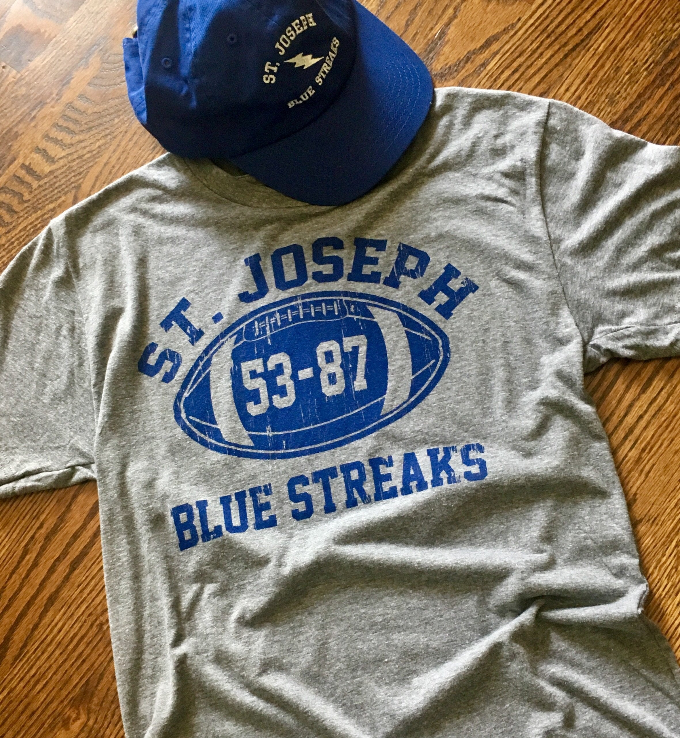 St. Joseph's Blue Streaks Hat - KC Shirts